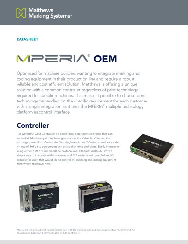 MPERIA OEM Controller