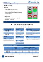 VMECA Magic Suction Cup B2.5 U-Type