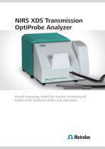 NIRS XDS Transmission OptiProbe Analyzer