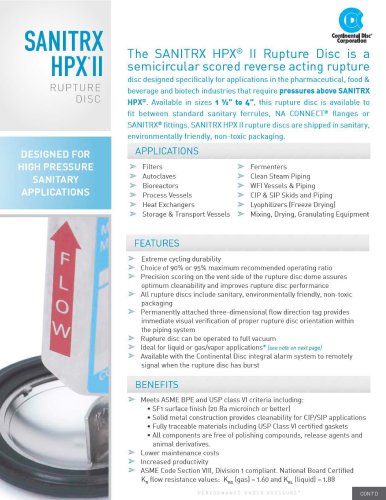 SANITRX HPX® II