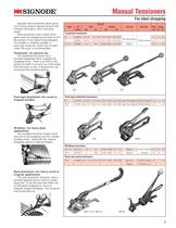 Manual tensioner: ST, T, TH, PF, PFH