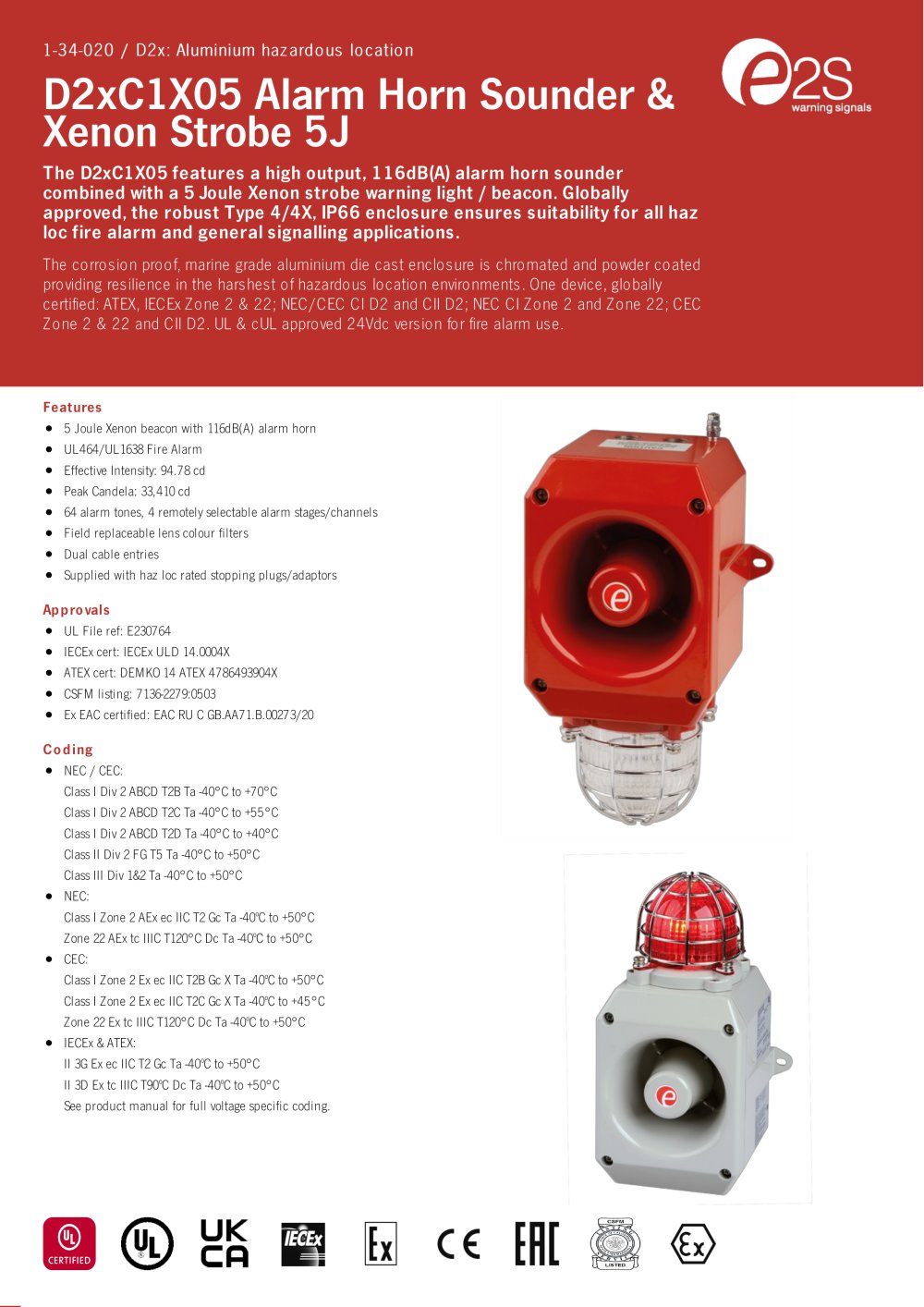 D2xC1X05 - E2S Warning Signals