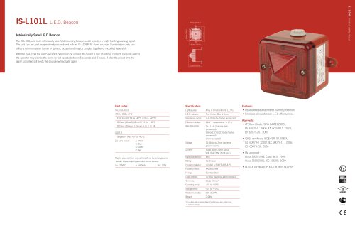 IS-L101L LED Beacon