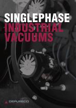 SINGLEPHASE INDUSTRIAL VACUUMS