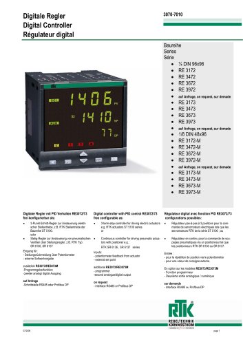 Process controller RE 3070