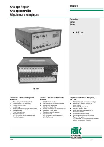 Process controller RE 3304