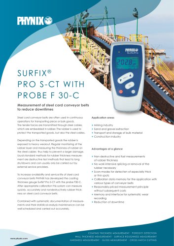 Measurement of steel cord conveyor belts