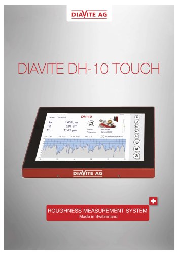 DH-10 TOUCH brochure