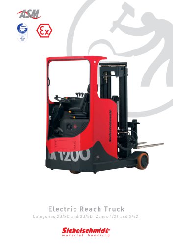 Explosion Proof Electric Reach Truck- Zones 1 and 2