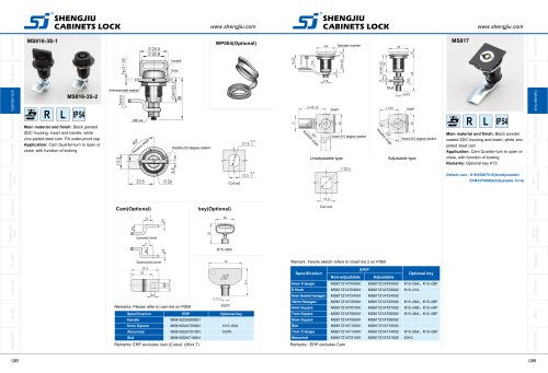 cylinder cabinet lock 09