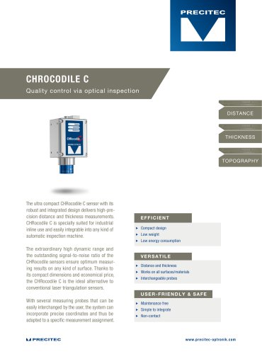 CHRocodile C Chromatic Sensor