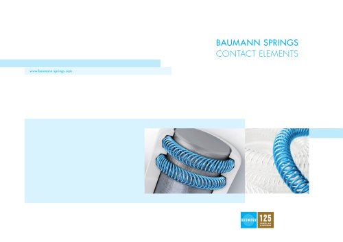 BAUMANN SPRINGS CONTACT ELEMENTS