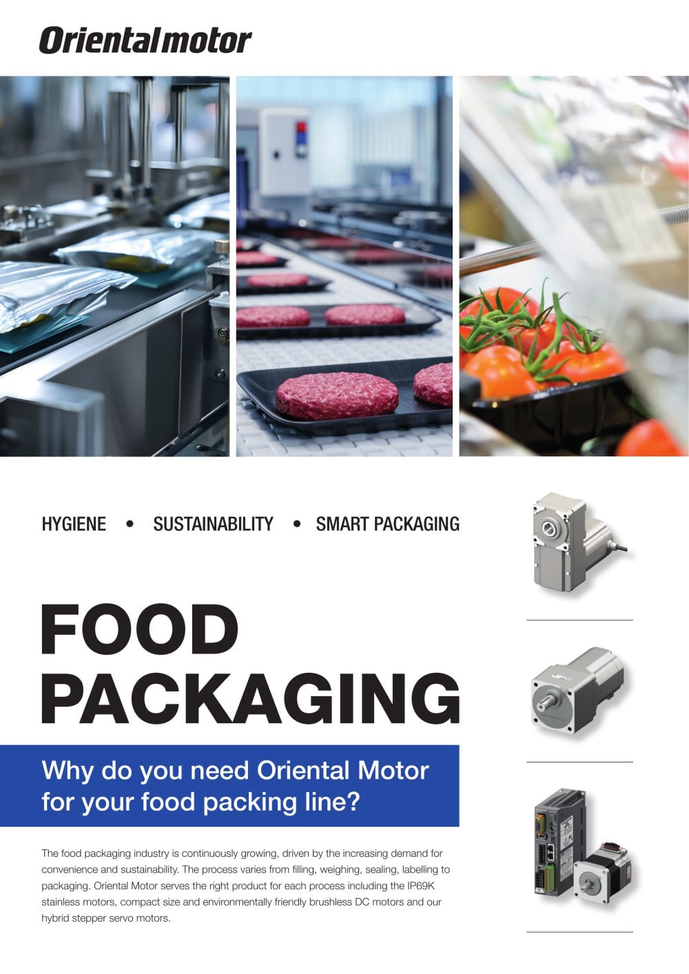 Food Packaging - Oriental Motor