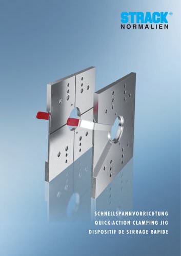 Quick-action clamping jig