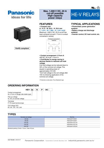 HE-V RELAYS