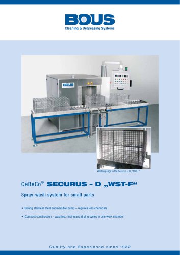 CeBeCo® SECURUS – D „WST-F“