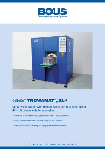 CeBeCo® TROWAMAT® „XL“