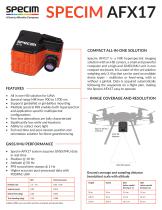 Specim AFX17 Data Sheet