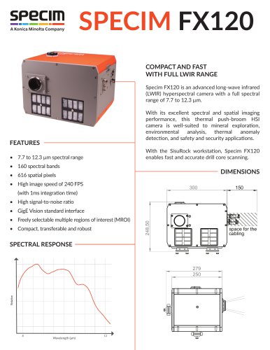 Specim FX120 Data Sheet