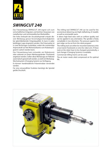 Swingcut 240