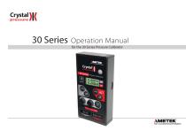 30 Series Pressure Calibrator Manual