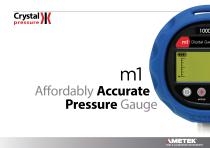 M1 Digital Pressure Gauge Brochure