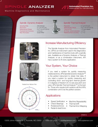 SPINDLE ANALYZER