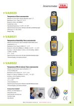 V&A Anemometer VA8020/VA8021/VA8022  Environmental testing