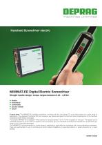 MINIMAT-ED Digital Electric Screwdriver