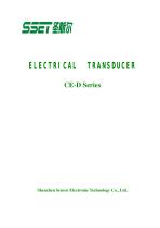 CE-D Catalogue for Transducer with led Display