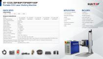 Portable CO2 Laser Marking Machine ST-CO2L30/ST-CO2L60/ST-CO2L70/ST-CO2L80/ST-CO2L100