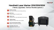 SUNTOP handheld laser marking machine ST-FL20H