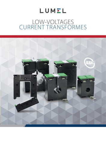 LoW-VoLtaGes Current transformes