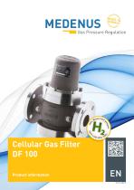 brochure cellular gas filter DF100