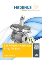 Gas pressure regulator R 100 / R 100U