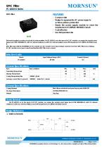 FC-L01DV1 / EMC Filter / ±1/±2 Surge Voltage (KV) / For AC/DC