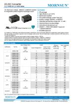 Medical Fixed Input DCDC Converter G_S-1WR2