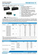 URF_LP-20WR3 / 4:1 / 20 watt / dc dc converter / 3000Vdc isolation