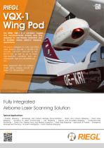 RIEGL VQX-1 Wing Pod