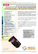 RIEGL VUX-100-25 - Preliminary