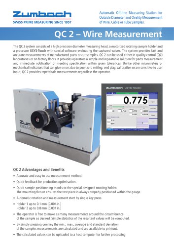 QC 2 - Wire Measurement