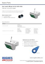 Eye wash diffuser kit for STD-45G Datasheet