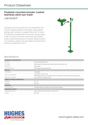 LAB-85GS/P Product Datasheet