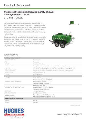 STD-MH-P-2000L Product Datasheet