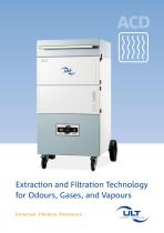 Extraction systems for gases, vapors, and odors