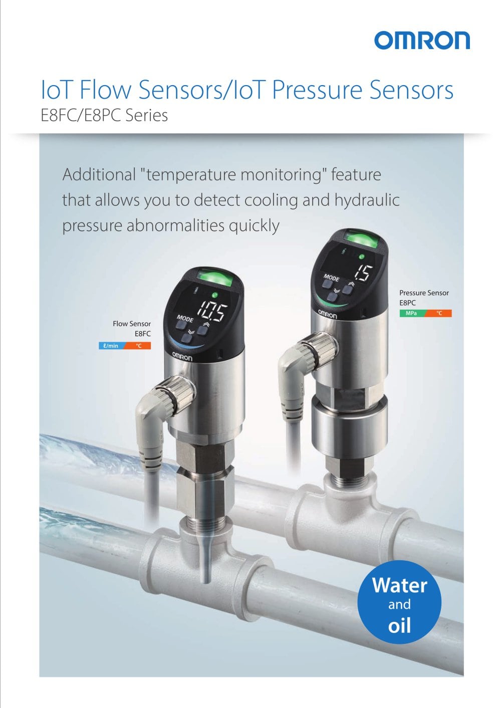 IoT Flow Sensors/IoT Pressure Sensors - OMRON