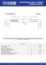 TDS - Timed electronic switch type SSR70-5