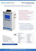 OMD-150 Online Wall Mount Oxygen Analyzer