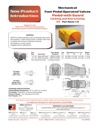 foot valves