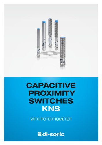 CAPACITIVE PROXIMITY SWITCHES KNS